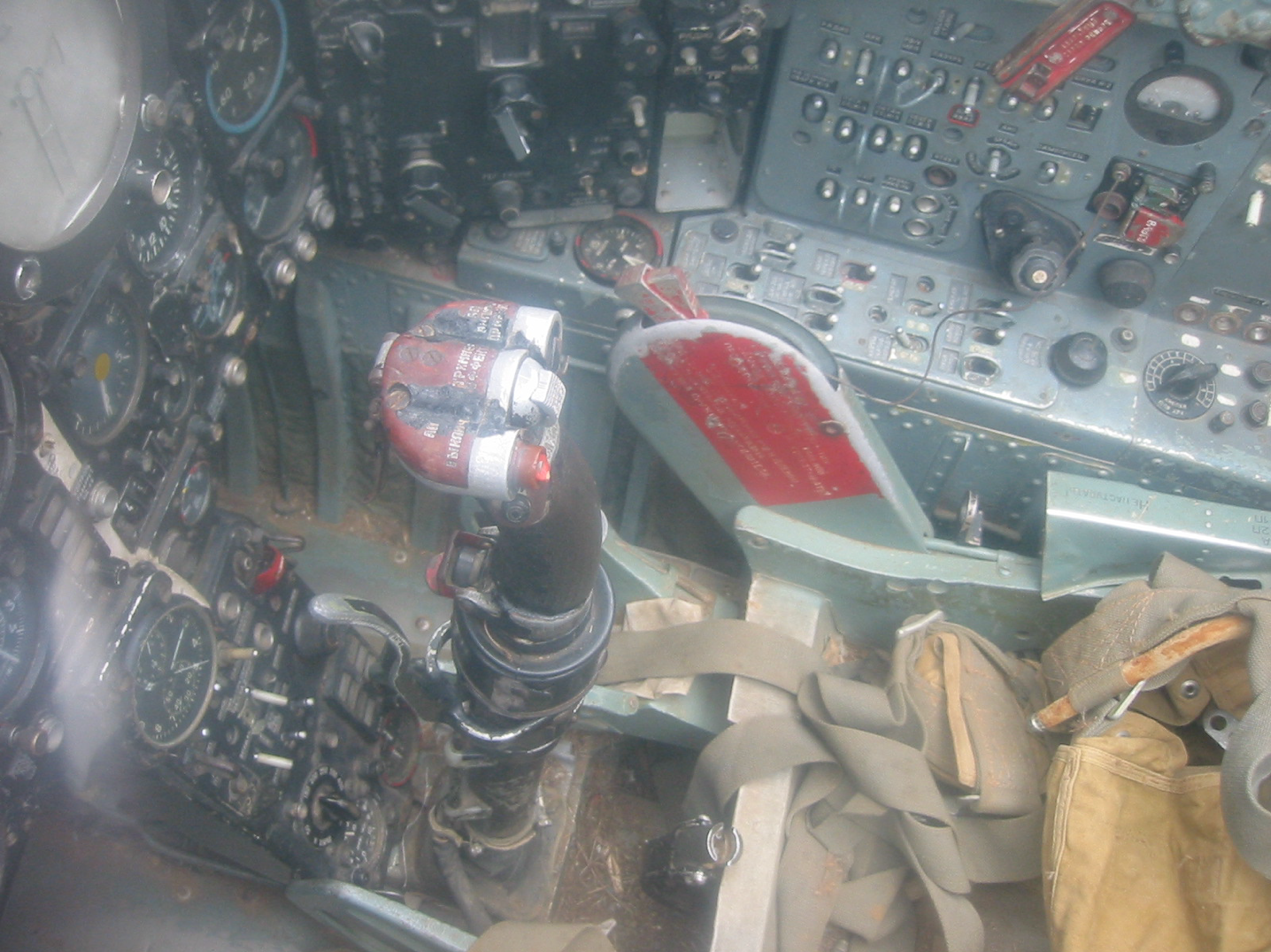 Cockpit of the MIG-21R, Museo del Aire, Havana, Cuba
